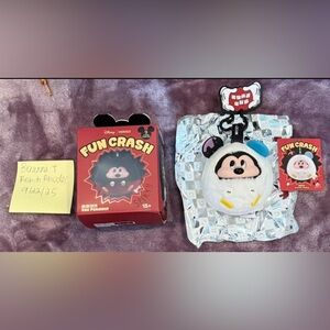 Disney Miniso Mickey Fun Crash Plush Toy - Graffiti Mickey